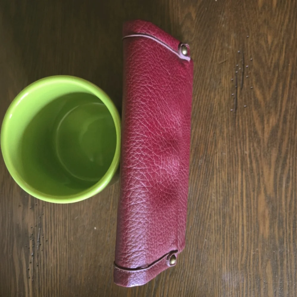 Elegant Burgundy Soft Leather Wallet